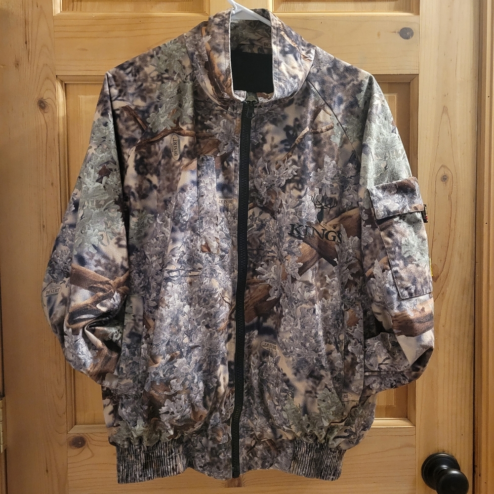 KING'S CAMO Mens Hunter Wind-Defender Pro Fleece Waterproof Jacket